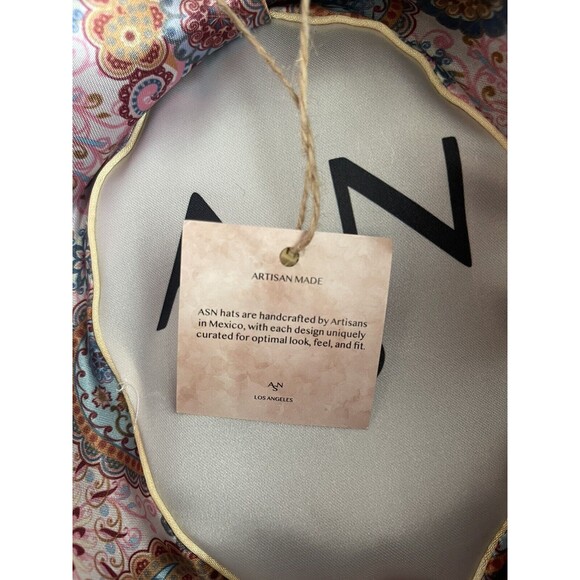 Anthropologie ASN Braided Rancher Hat Women Black Knotted Band Classic Sz OS NWT - Picture 6 of 8